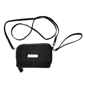 Vera Bradley All for One black crossbody